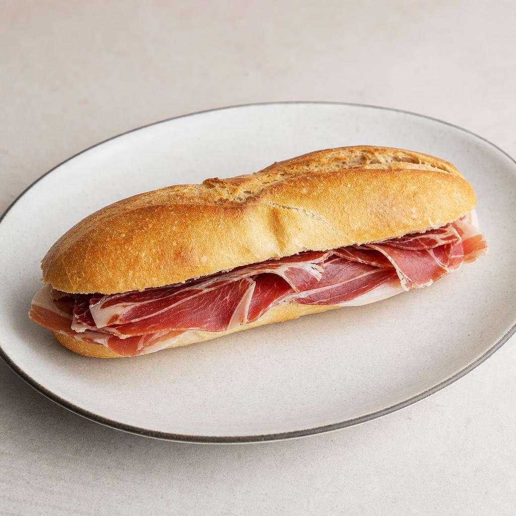 Bocadillo de jamón