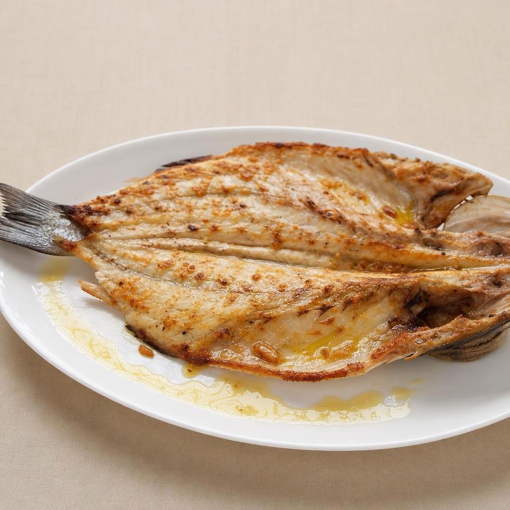 Lubina a la espalda